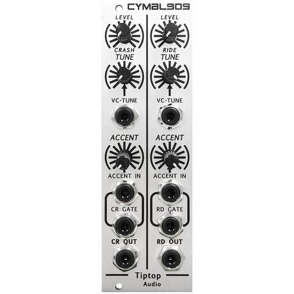 TipTop Audio CYMBL909 Analog Cymbal Drum Module 1