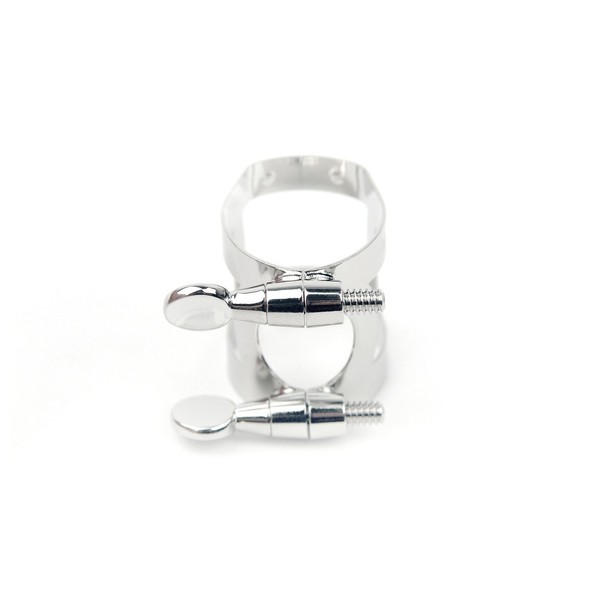 Rico by D'Addario Ligature for Soprano Sax, Nickel Plated, Screws
