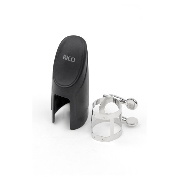 Rico by D'Addario Ligature for Soprano Sax, Nickel Plated