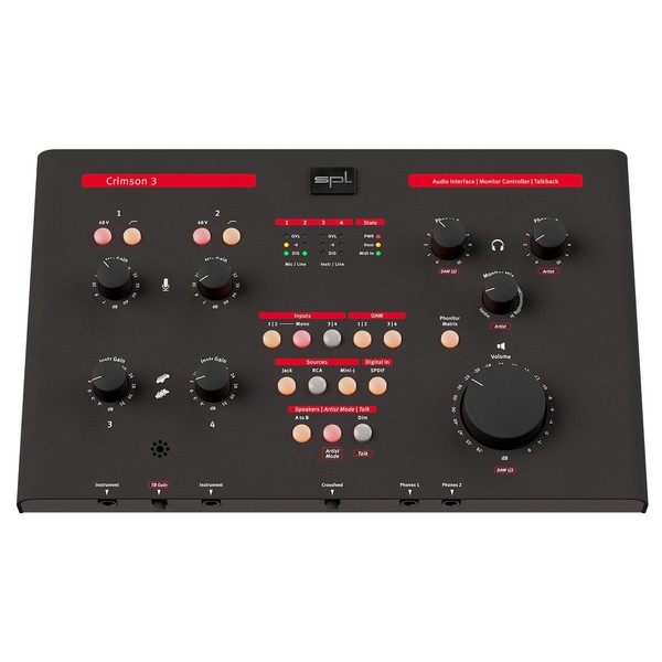 SPL Crimson 3, Black - Top