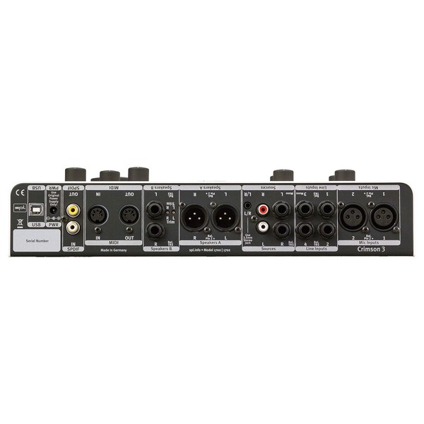 SPL Crimson 3, Black - Rear