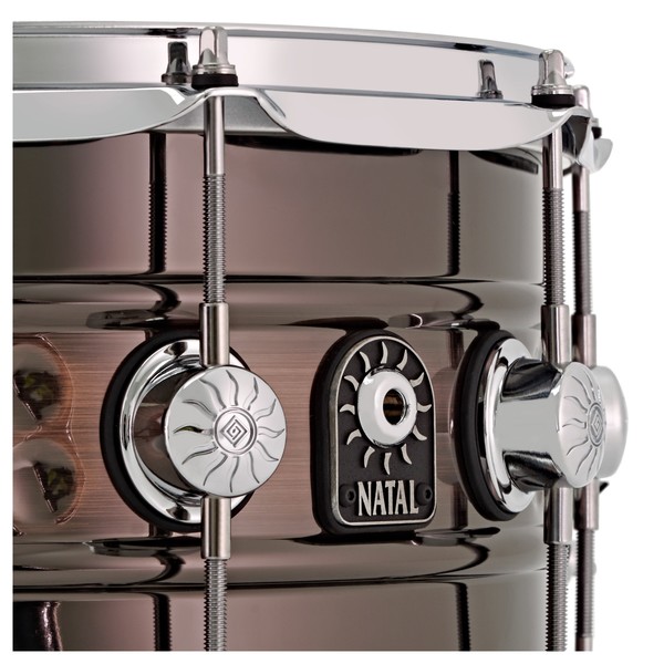 Natal Cafe Racer 13'' x 7'' Steel Beaded Hand Hammered Snare