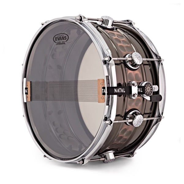 Natal Cafe Racer 13'' x 7'' Steel Beaded Hand Hammered Snare