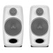 IK Multimedia iLoud Micro Monitor Studio Referencing System, White - Front