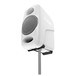 IK Multimedia iLoud Micro Monitor Studio Referencing System, White - Attached to Mic Stand (mic stand not included)