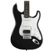 Squier Vintage Modified Stratocaster HSS, Black front close up view