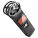 Zoom H1 Recorder, Matte Black - Angled 3