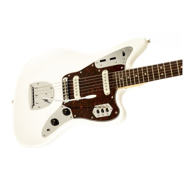 SquierVintage Modified Jaguar Guitar, Olympic White | Gear4music