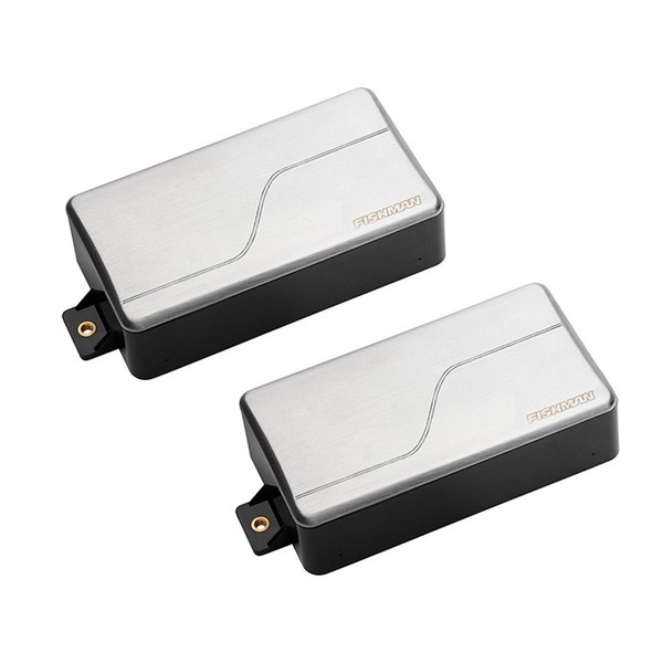 Fishman Fluence Multi Voice Modern Humbucker Set, Brushed Stainless