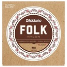 D'Addario EJ32C Folk Nylon Classical Guitar Strings with Ball End