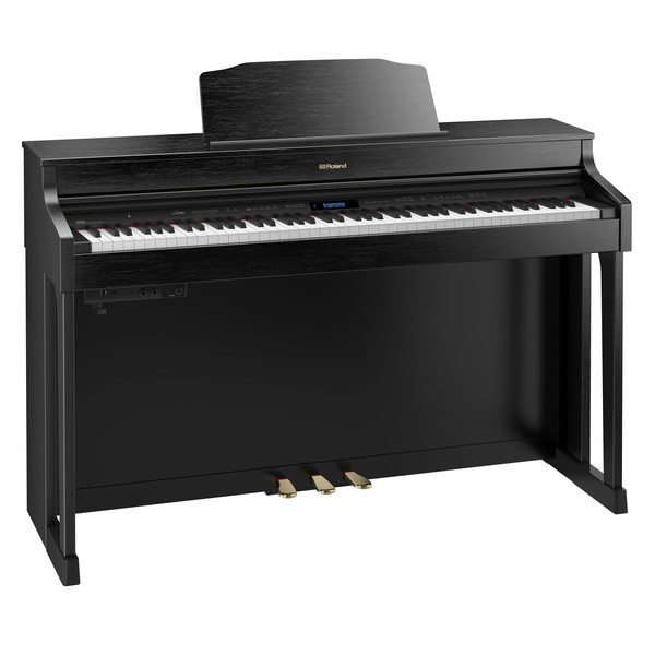 Roland HP603 Digital Piano, Contemporary Black