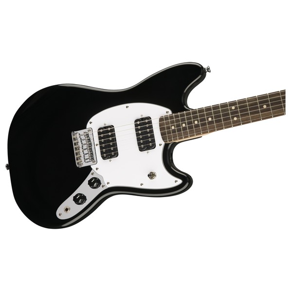 Squier Bullet Mustang HH, Black at Gear4music