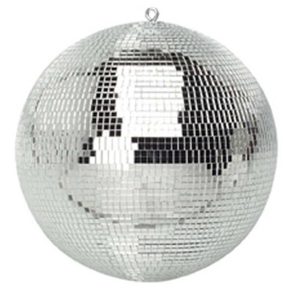 SoundLab Silver Lightweight Mirror Ball, 12"