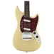 Squier Vintage Modified Mustang, Vintage White front close up