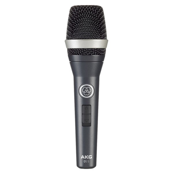 AKG D5 S Dynamic Lead Vocal Mic + Switch - Front