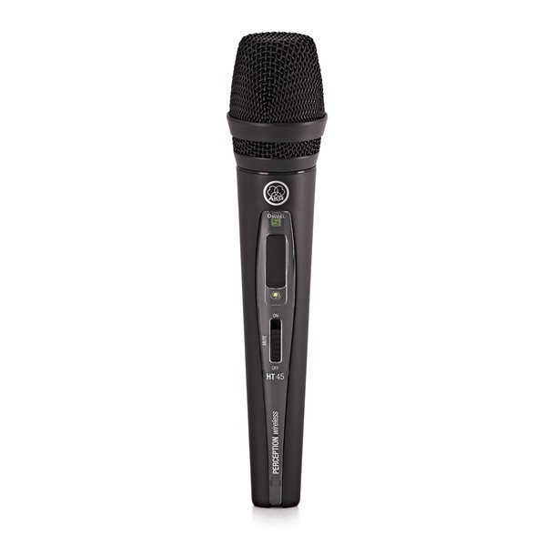 AKG HT45 Band D (ISM) Handheld Wireless Microphone Transmitter - Front