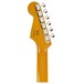 Squier Classic Vibe 60s Stratocaster, 3-Tone Sunburst headstock rear view