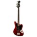 Squier Vintage Modified Jaguar Bass Special, Candy Apple Red front view