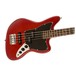 Squier Vintage Modified Jaguar Bass Special, Candy Apple Red front angled view