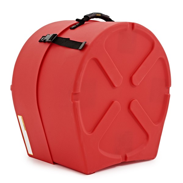 Hardcase 16" Floor Tom Case, Red