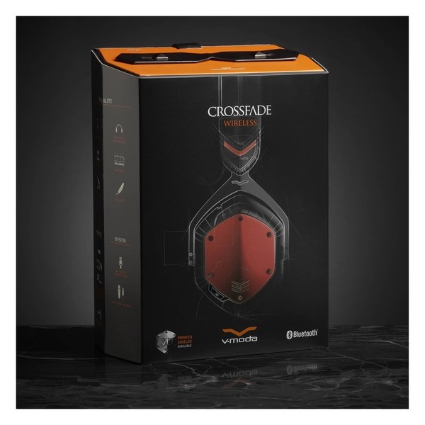V-Moda Crossfade Wireless Gaming Headset, Rouge - Boxed