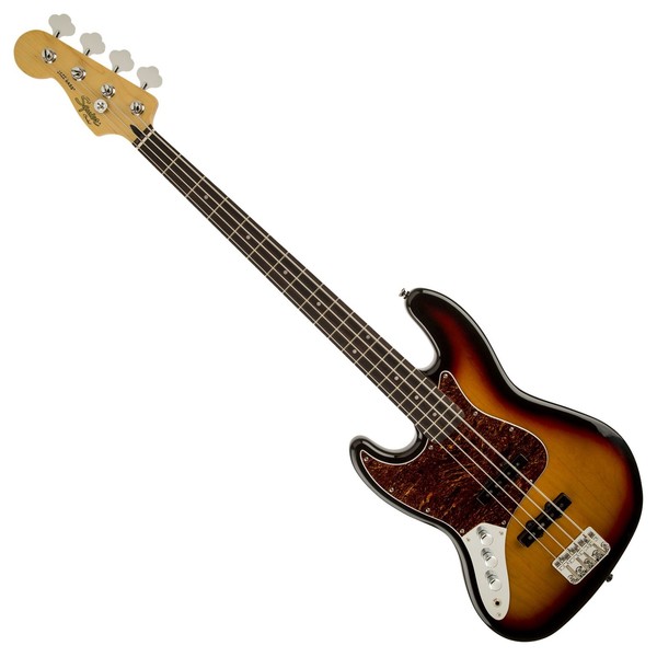 Squier Vintage Modified Jazz Bass Left Handed, 3-Tone Sunburst
