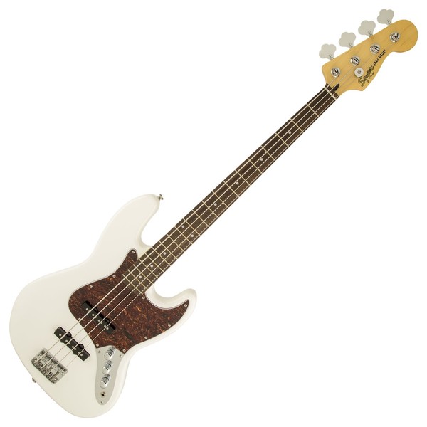 Squier Vintage Modified Jazz Bass, Olympic White