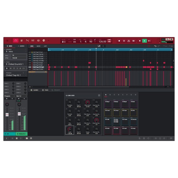 Akai MPC Software 2017 - Arrangement 2