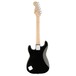 Squier Mini Stratocaster 3/4 Size, Black rear view