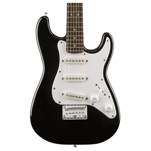 ギター Fender Squier mini Stratocaster black Squier Mini Stratocaster 3/4 rozmiar, Black | Gear4music