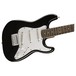 Squier Mini Stratocaster 3/4 Size, Black front angled view