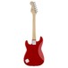 Squier Mini Stratocaster 3/4 Size, Torino Red rear view