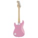 Squier Mini Stratocaster 3/4 Size, Pink rear view