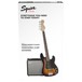 Squier Affinity PJ Bass Pack, Brown Sunburst