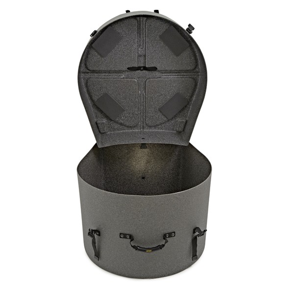 Hardcase 22'' Bass Drum Case with Wheels, Granite