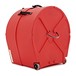 Hardcase 20'' Bass Drum Case with Wheels, Red