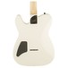 Squier Jim Root Telecaster, Flat White rear close up view