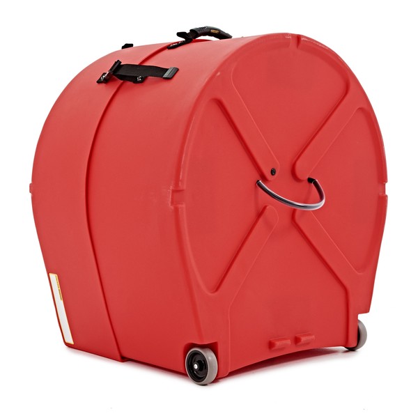 Hardcase 24'' Kick Drum Case, Red
