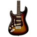 Squier Classic Vibe 60s Stratocaster Left Handed, 3-Tone Sunburst front close up view