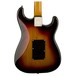 Squier Classic Vibe 60s Stratocaster Left Handed, 3-Tone Sunburst rear close up view