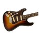 Squier Classic Vibe 60s Stratocaster Left Handed, 3-Tone Sunburst front angled view