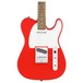 Squier Affinity Telecaster, Race Red front view close up