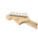  Squier Standard Stratocaster, Antique Burst headstock rear view