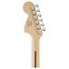 Squier Standard Stratocaster FMT, Amber Transparent headstock rear