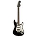 Squier LTD Standard Fat Strat, Black Mirror front view