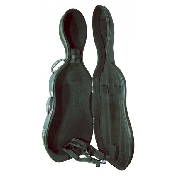 Hidersine Cello Case, Black Internal