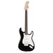 Squier Bullet Stratocaster HT, Black front view