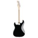 Squier Bullet Stratocaster HT, Black rear view