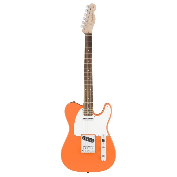 Squier Affinity Telecaster, Competition Orange front view