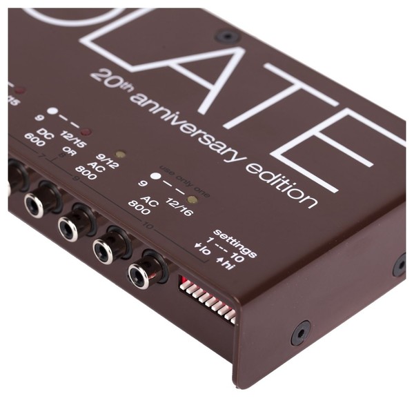 Alimentation Multiple Pédales Effets Guitare/basse Ciokolate + 24 Flex - 16 Sorties 9-40V AC/DC